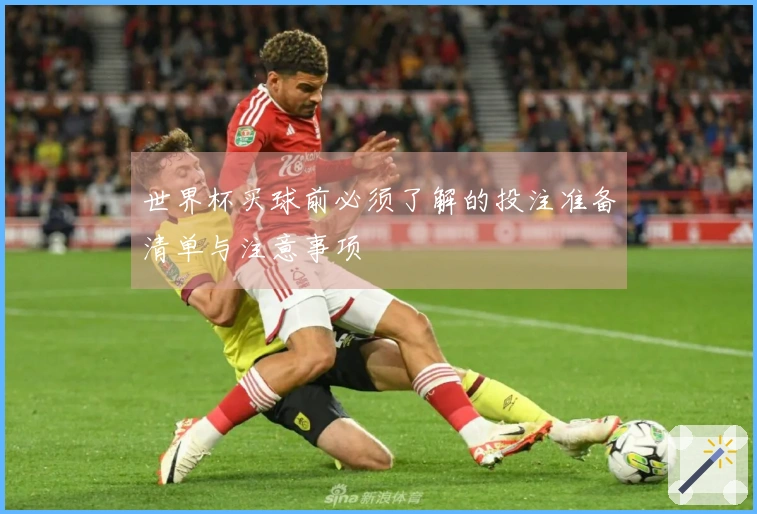 世界杯买球前必须了解的投注准备清单与注意事项